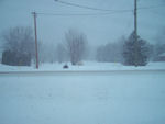 It's snowing today